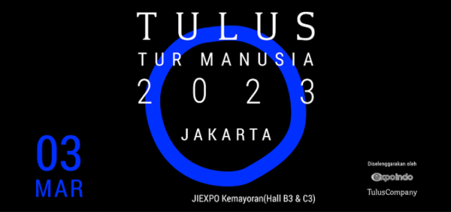 Tulus Tur Manusia 2023