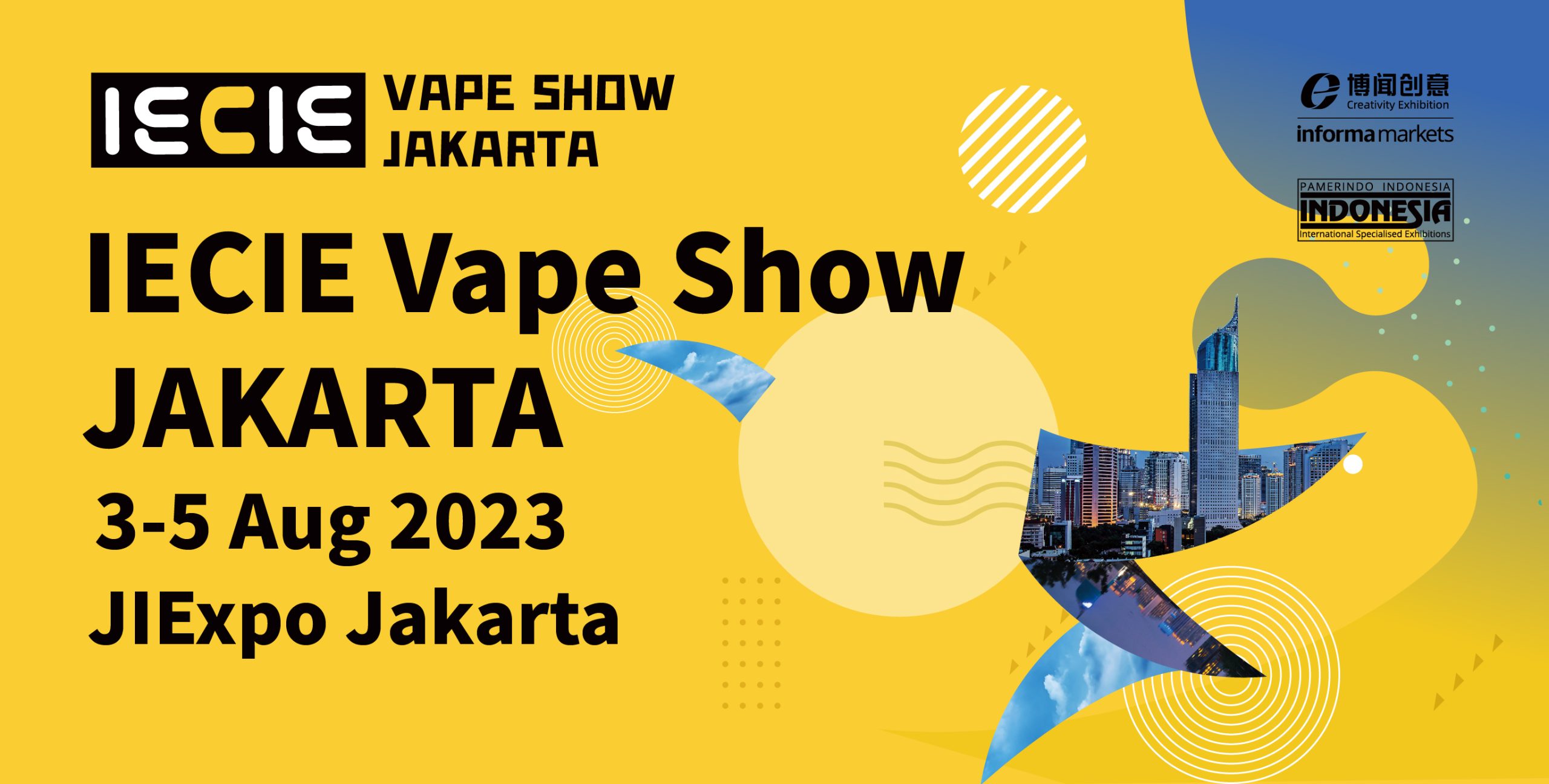 IECIE VAPE SHOW JAKARTA 2023 – JAKARTA INTERNATIONAL EXPO