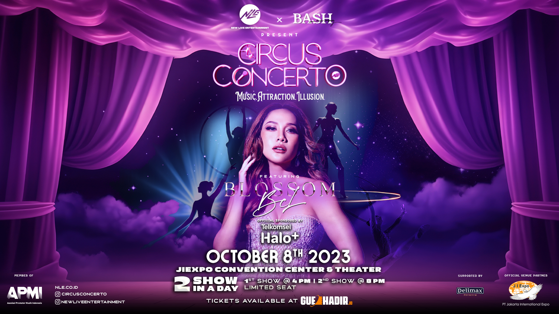 PERTAMA DI INDONESIA "CIRCUS CONCERTO" FEATURING BLOSSOM BCL - JAKARTA